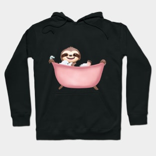 Cute Baby Sloth Bathtub Hoodie